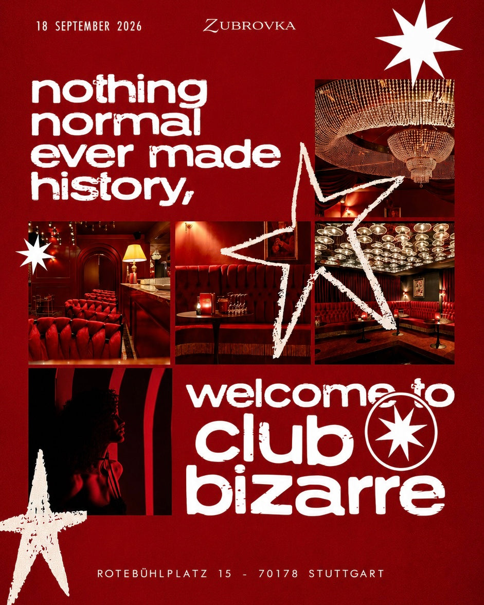Club Bizarre — 18.09.2026 | Zubrovka Stuttgart